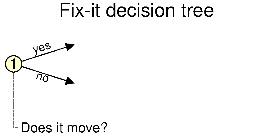 First decision